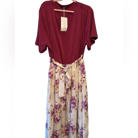 Bloomchic With Floral Print Skirt size 26W - Picture 1 of 8